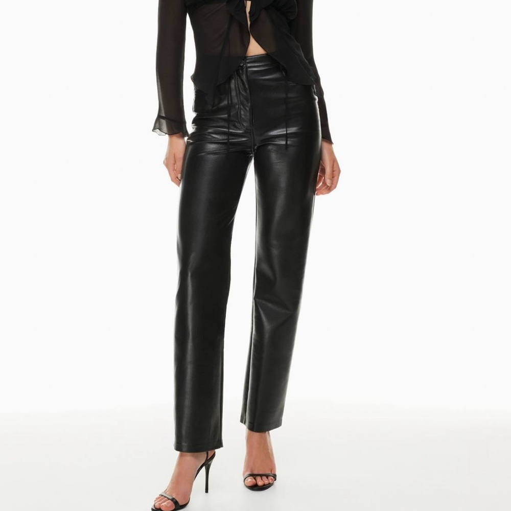 Aritzia Vegan Leather Pants